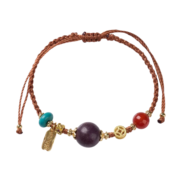 Serenity & Protection Braided Amulet Bracelet